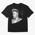 Neymar in black & white with signature Classic T-Shirt Follow Every Goal of Match Day Hype around FIFA World Cup 2026 USA Canada Mexico, CR7 and Messi, England and Germany, Worldwide Fan Energy, Dramatic Goals, Stadium Lights and Championship