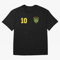 Classic Brasil Soccer No. 10 Brazil World Jersey Cup T Shirt Essential T-Shirt Remember the FIFA World Cup 2026 Group Stage Journey through Mbappe and Neymar Highlights, France and Portugal Pride, Game Day Rituals, Football Legends, Country Pride