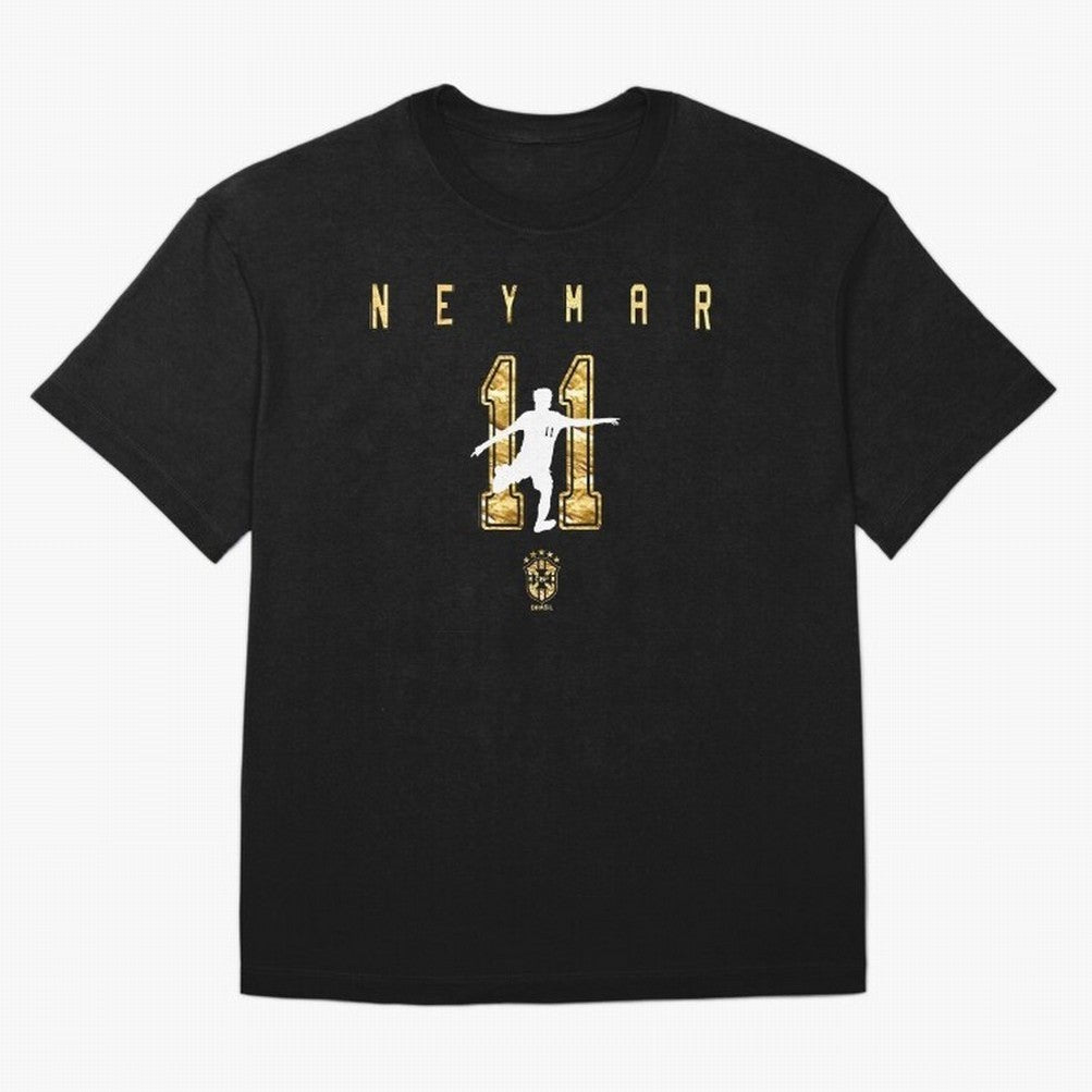 Neymar Gold Design Classic T-Shirt Bring Match Day Fire to Match Day Hype around FIFA World Cup 2026, Cristiano Ronaldo, Haaland and CR7, Spain and Netherlands, Goal Celebration Energy, Supporter Heritage, Football Icons and Worldwide Tournament