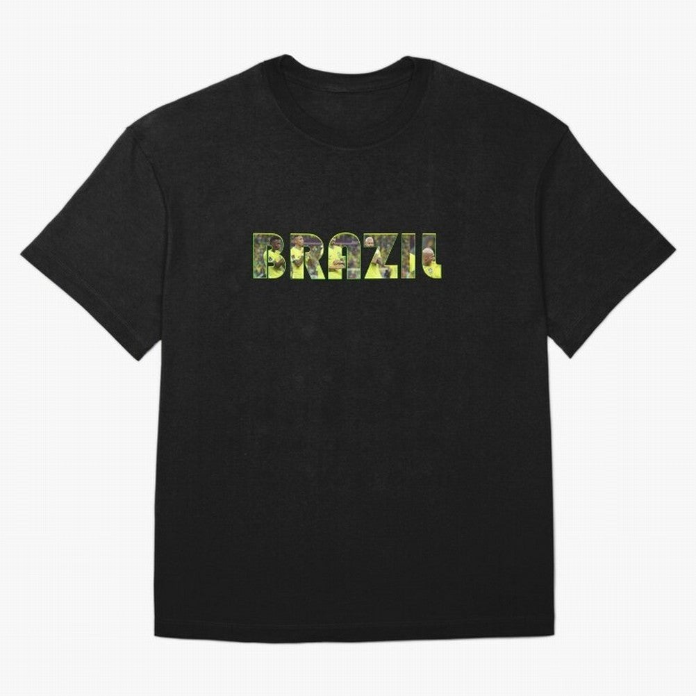 Brazil World Cup T shirt & Stickers Classic T-Shirt Stand Proud for Match Day Hype around FIFA World Cup 2026 USA Canada Mexico, Cristiano Ronaldo, France and Portugal, Classic Soccer Heritage, Championship Pressure, Fan Loyalty and International