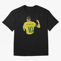 Neymar Junior Oversized T-Shirt Celebrate Unforgettable Nights in Global Football Passion for FIFA World Cup 2026 Group Stage, Celebrating Mbappe, Argentina, Stadium Memories, Football Loyalty, International Chants and Championship Tradition; Ideal