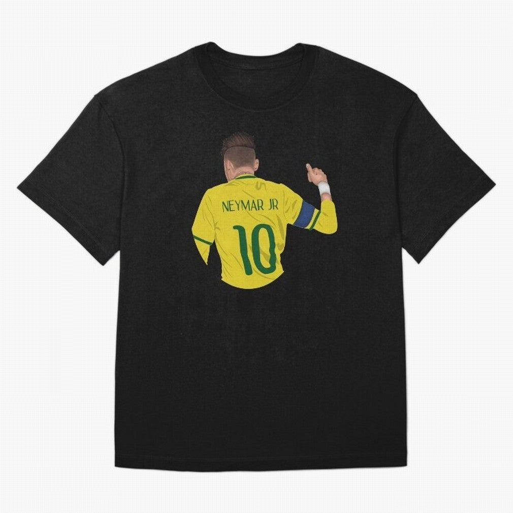 Neymar Junior Oversized T-Shirt Celebrate Unforgettable Nights in Global Football Passion for FIFA World Cup 2026 Group Stage, Celebrating Mbappe, Argentina, Stadium Memories, Football Loyalty, International Chants and Championship Tradition; Ideal