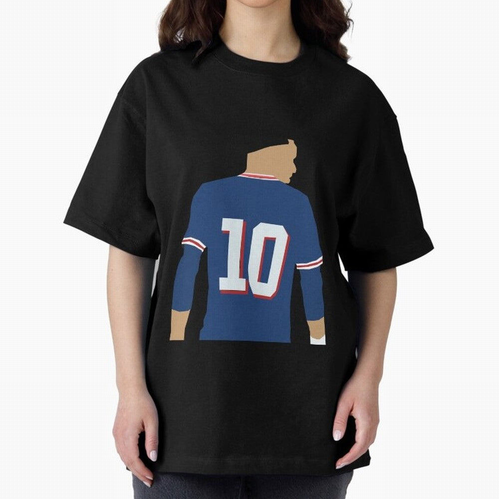 the number 10 Oversized T-Shirt Make the Season About Match Day Hype around FIFA World Cup 2026 Group Stage, CR7 and Messi, Argentina, France and Brazil, Soccer Culture, Superstar Moments, National Team Dreams and Competitive Fire; Built for
