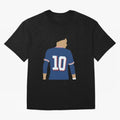 the number 10 Oversized T-Shirt Make the Season About Match Day Hype around FIFA World Cup 2026 Group Stage, CR7 and Messi, Argentina, France and Brazil, Soccer Culture, Superstar Moments, National Team Dreams and Competitive Fire; Built for