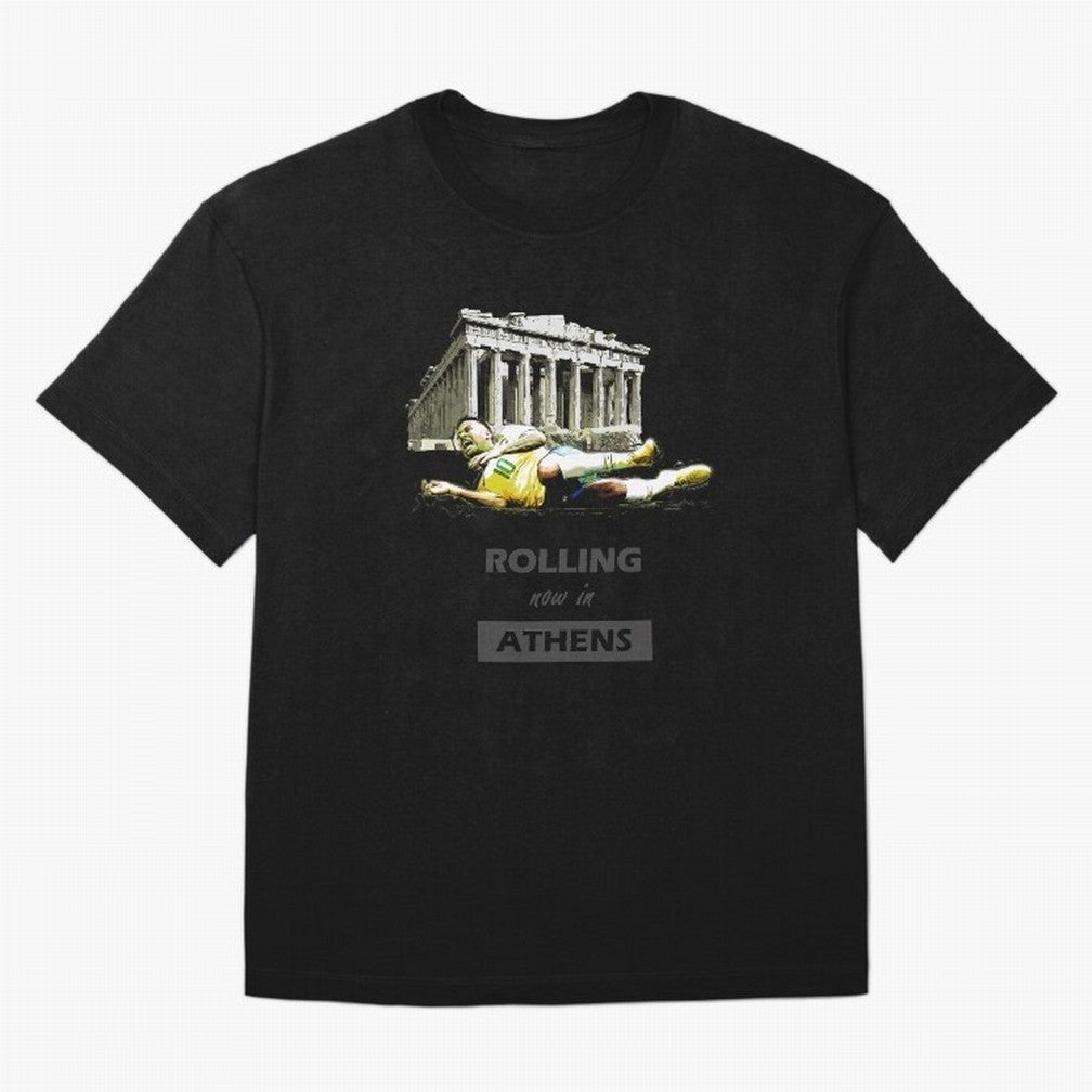 Rolling now in Athens Essential T-Shirt Cheer through Every Moment of FIFA World Cup 2026 Spirit, with England, Messi and Cristiano Ronaldo, Champion Mindset, Group Stage Buzz, Knockout Tension and Passionate Fan Culture; Great for Supporters Who
