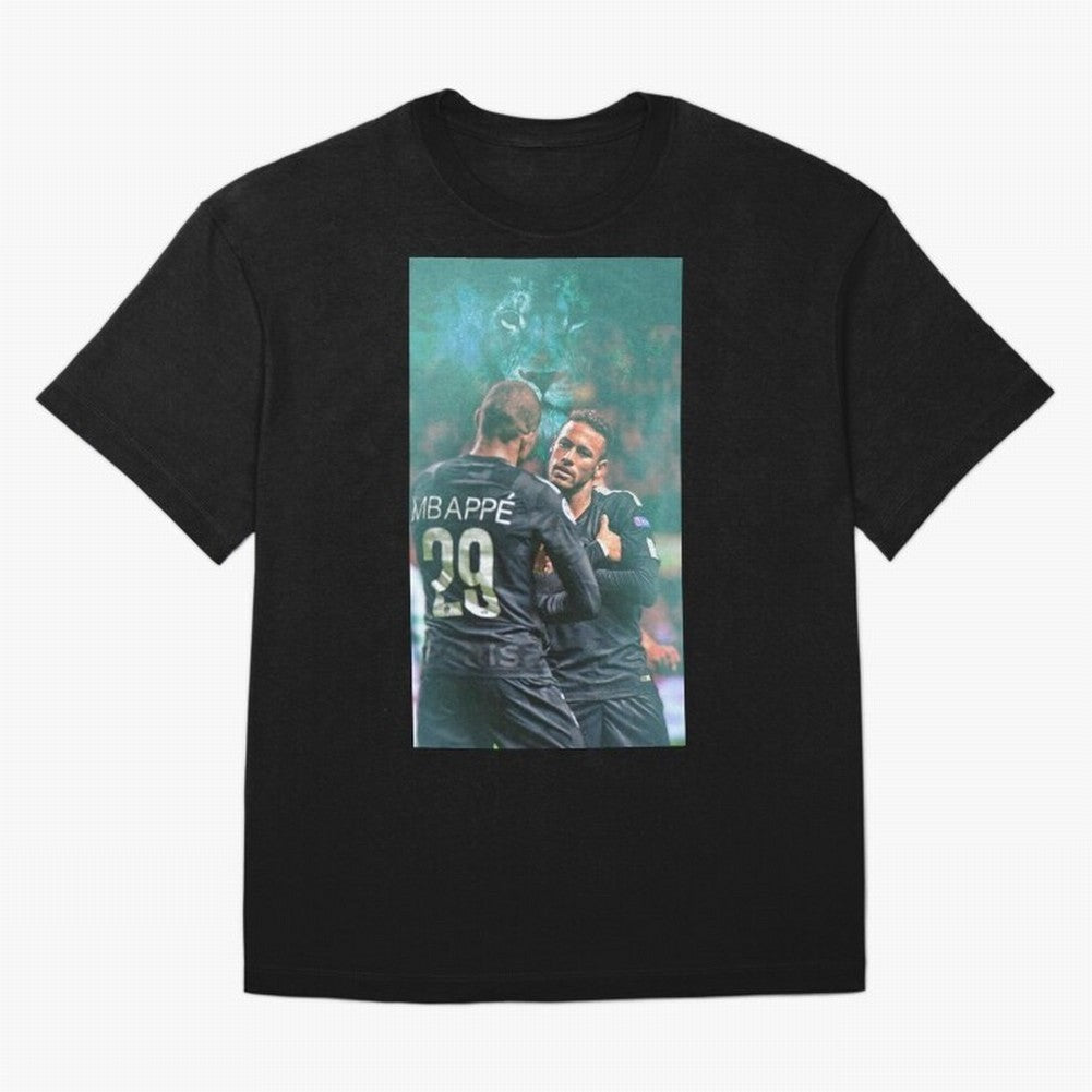 Art Neymar Wallpaper Oversized T-Shirt Show Your Love for Global Football Passion for FIFA World Cup 2026 USA Canada Mexico, Filled with CR7 and Messi, Germany, Football History, Final Match Energy, Crowd Noise and Once in a Lifetime Moments; Ideal