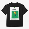 Neymar poster Classic T-Shirt Represent FIFA World Cup 2026 Group Stage Celebrating Messi, Neymar and Mbappe, Portugal Energy, Soccer Culture, Superstar Moments, National Team Dreams and Competitive Fire; Perfect for People Who Love Argentina,