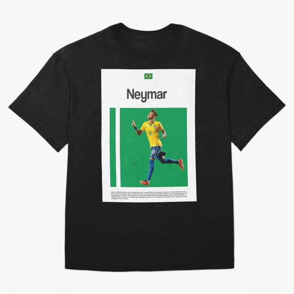 Neymar poster Classic T-Shirt Represent FIFA World Cup 2026 Group Stage Celebrating Messi, Neymar and Mbappe, Portugal Energy, Soccer Culture, Superstar Moments, National Team Dreams and Competitive Fire; Perfect for People Who Love Argentina,