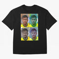 Neymar four Classic T-Shirt Show Match Day Excitement for Global Football Passion for FIFA World Cup 2026 USA Canada Mexico, Celebrating Cristiano Ronaldo, Haaland and CR7, England, France and Netherlands, Sports Nostalgia, International