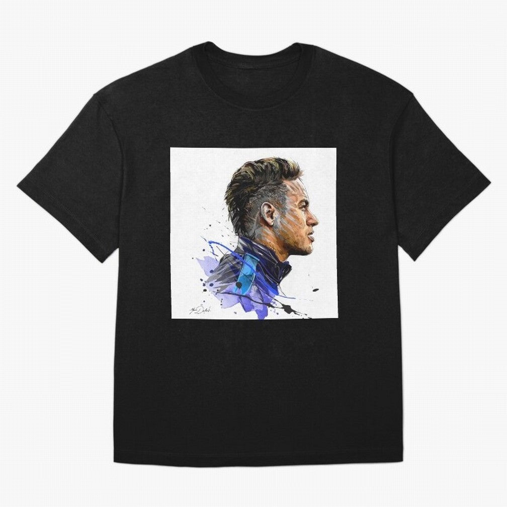 Neymar Design Oversized T-Shirt Represent FIFA World Cup 2026 Spirit, Highlighting Portugal, Spain and Germany, Neymar, Haaland and Cristiano Ronaldo, Champion Mindset, Group Stage Buzz, Knockout Tension and Passionate Fan Culture; Great for Watch