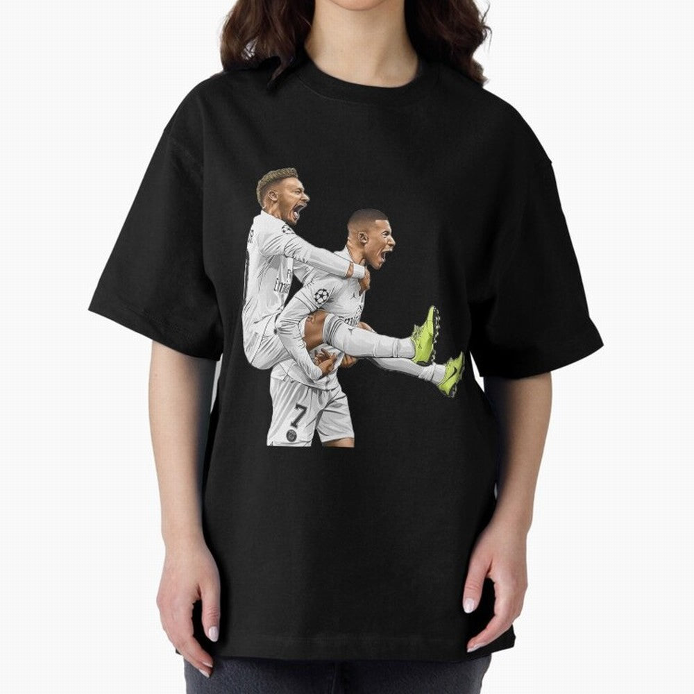 Illustration Neymar Classic T-Shirt Make Every Kick Count in FIFA World Cup 2026 Highlighting Cristiano Ronaldo, Haaland and CR7, Brazil Energy, Fan Favorite Moments, National Team Passion, Big Match Drama and Soccer History; Made for Collectors