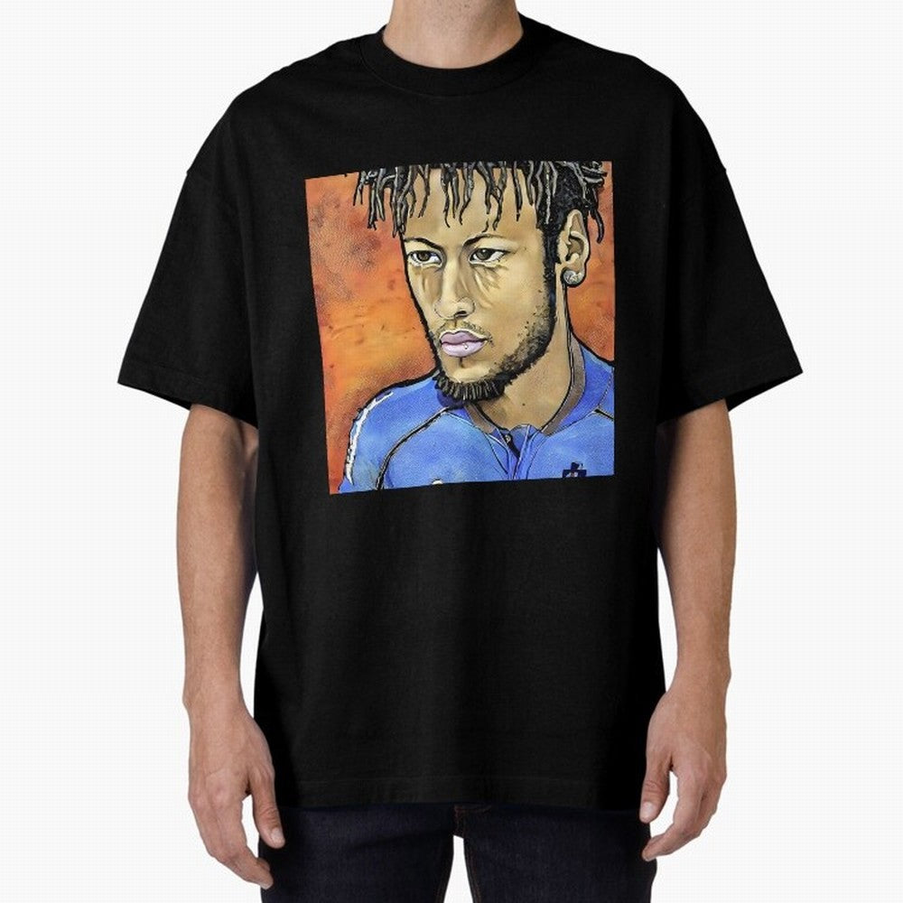 Big Neymar Classic T-Shirt Honor Football Greatness during FIFA World Cup 2026 Group Stage for Fans of Messi, CR7 and Mbappe and Portugal, Bringing Vintage Soccer Flavor, Modern Football Stars, National Flags and Final Night Emotion; Perfect for