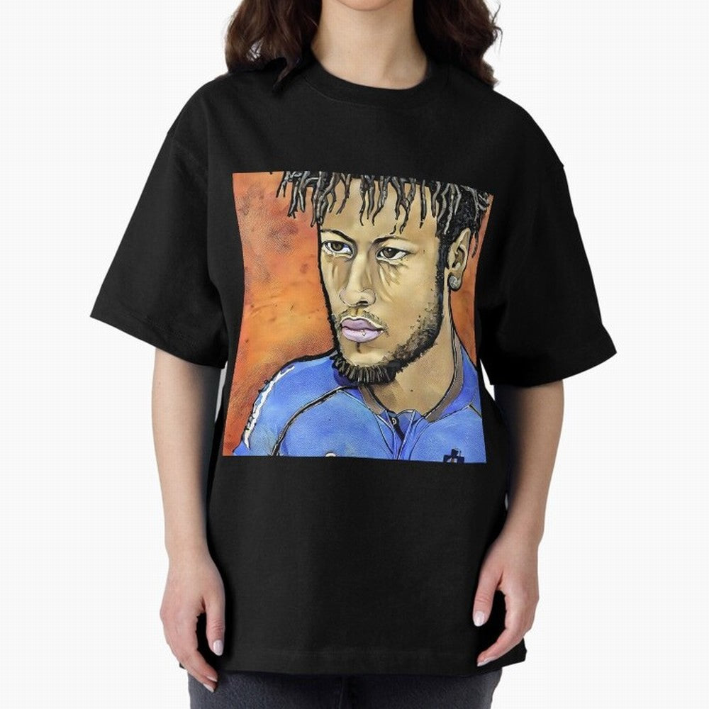 Big Neymar Classic T-Shirt Honor Football Greatness during FIFA World Cup 2026 Group Stage for Fans of Messi, CR7 and Mbappe and Portugal, Bringing Vintage Soccer Flavor, Modern Football Stars, National Flags and Final Night Emotion; Perfect for
