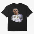 Cristiano Ronaldo Classic T-Shirt Fuel FIFA World Cup 2026 USA Canada Mexico Spirit, Centered on Spain, Neymar, Vintage Soccer Flavor, Modern Football Stars, National Flags and Final Night Emotion; Created for Match Day Parties, Soccer Gifts, Fan