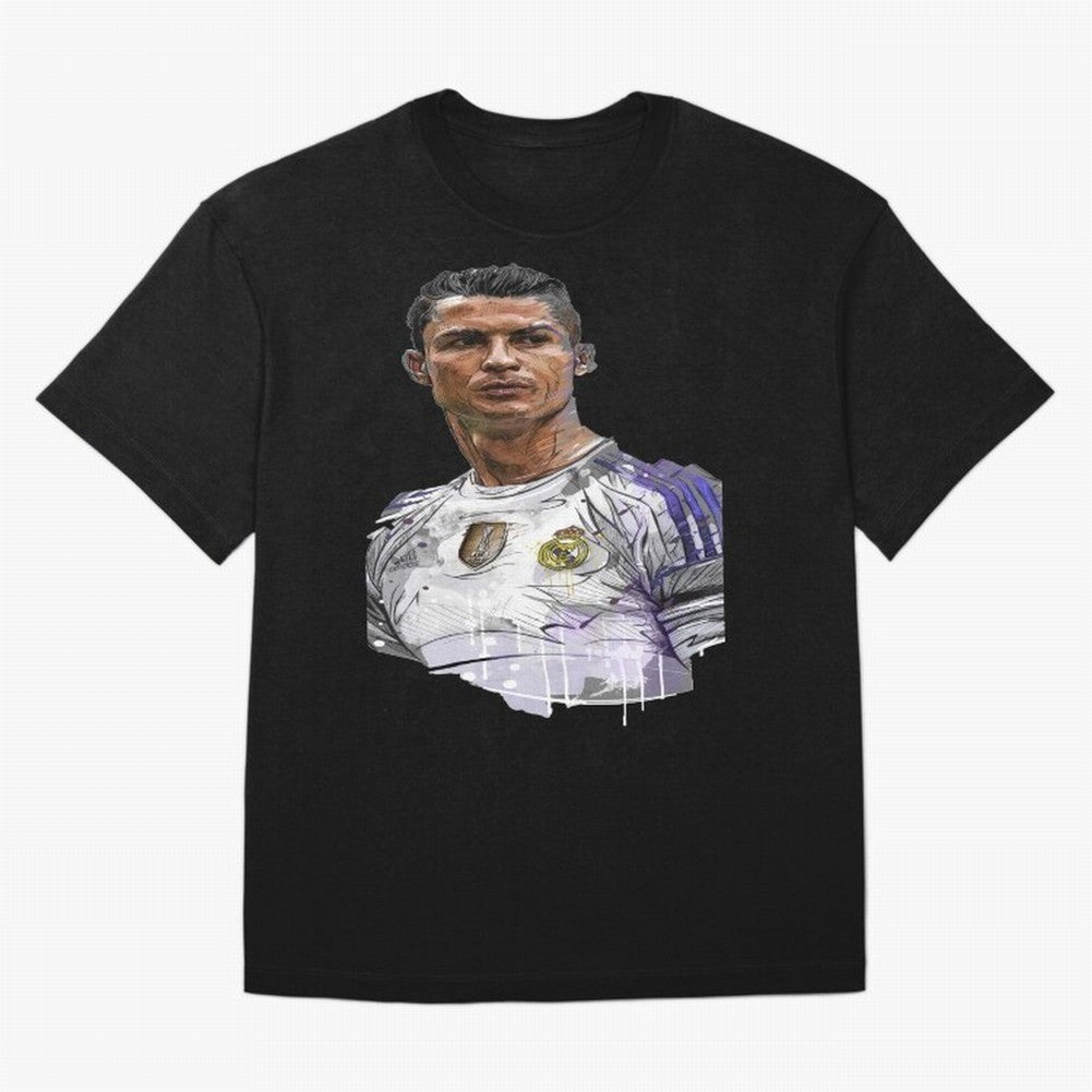 Cristiano Ronaldo Classic T-Shirt Fuel FIFA World Cup 2026 USA Canada Mexico Spirit, Centered on Spain, Neymar, Vintage Soccer Flavor, Modern Football Stars, National Flags and Final Night Emotion; Created for Match Day Parties, Soccer Gifts, Fan