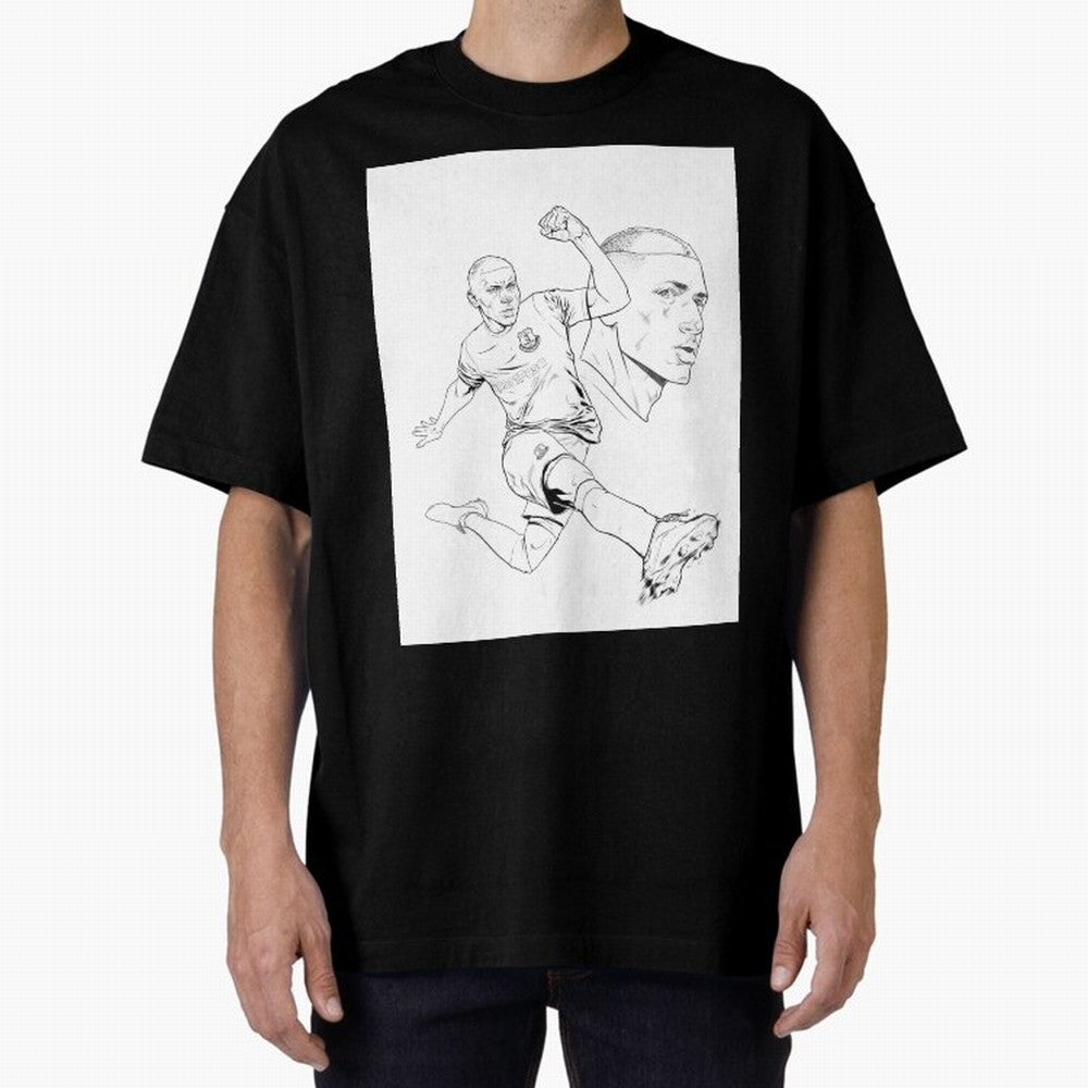 richarlison Oversized T-Shirt Celebrate Rivalries and Pride in FIFA World Cup 2026 Group Stage Connected to Haaland, Brazil, Portugal and Argentina Energy, Supporter Pride, Iconic Celebrations, Legendary Names and Global Match Day Energy; Perfect