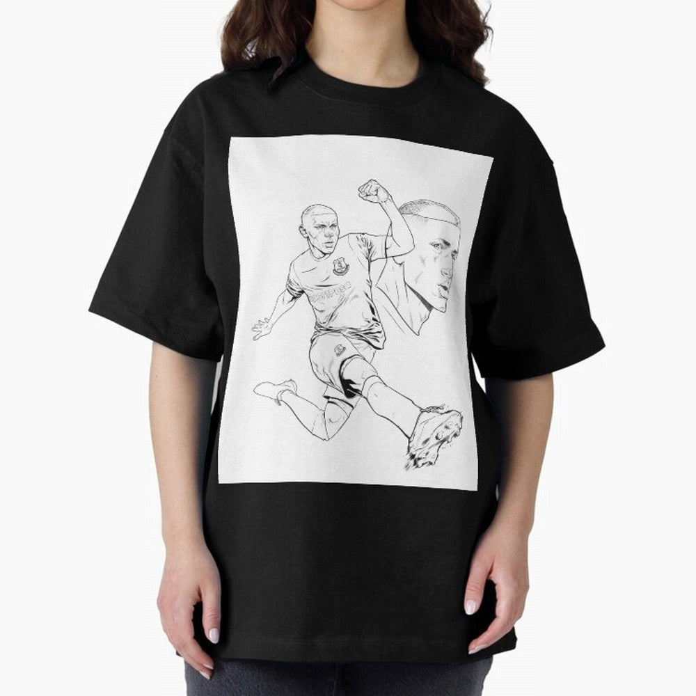 richarlison Oversized T-Shirt Celebrate Rivalries and Pride in FIFA World Cup 2026 Group Stage Connected to Haaland, Brazil, Portugal and Argentina Energy, Supporter Pride, Iconic Celebrations, Legendary Names and Global Match Day Energy; Perfect