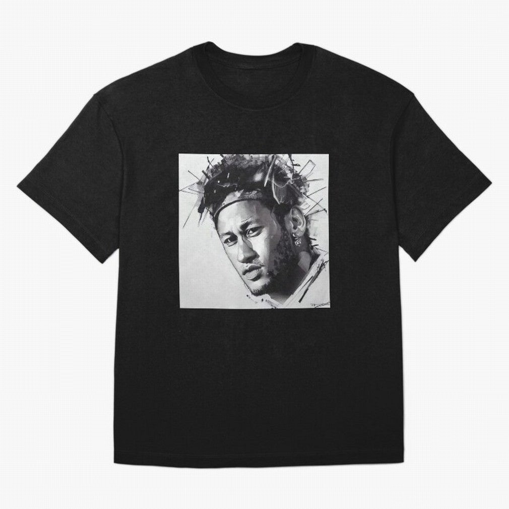 black and white Neymar Classic T-Shirt Showcase FIFA World Cup 2026 Spirit, with England, France and Netherlands, Cristiano Ronaldo, Football Festival Excitement, Trophy Ambitions, Country Rivalries and Star Player Buzz; Ideal for Football Dads,