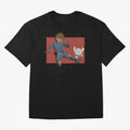 Footballer in action Oversized T-Shirt Build Global Football Passion for FIFA World Cup 2026 USA Canada Mexico, with Haaland and Mbappe, Argentina and Brazil, Game Day Rituals, Football Legends, Country Pride and the Road to the Final; Perfect for