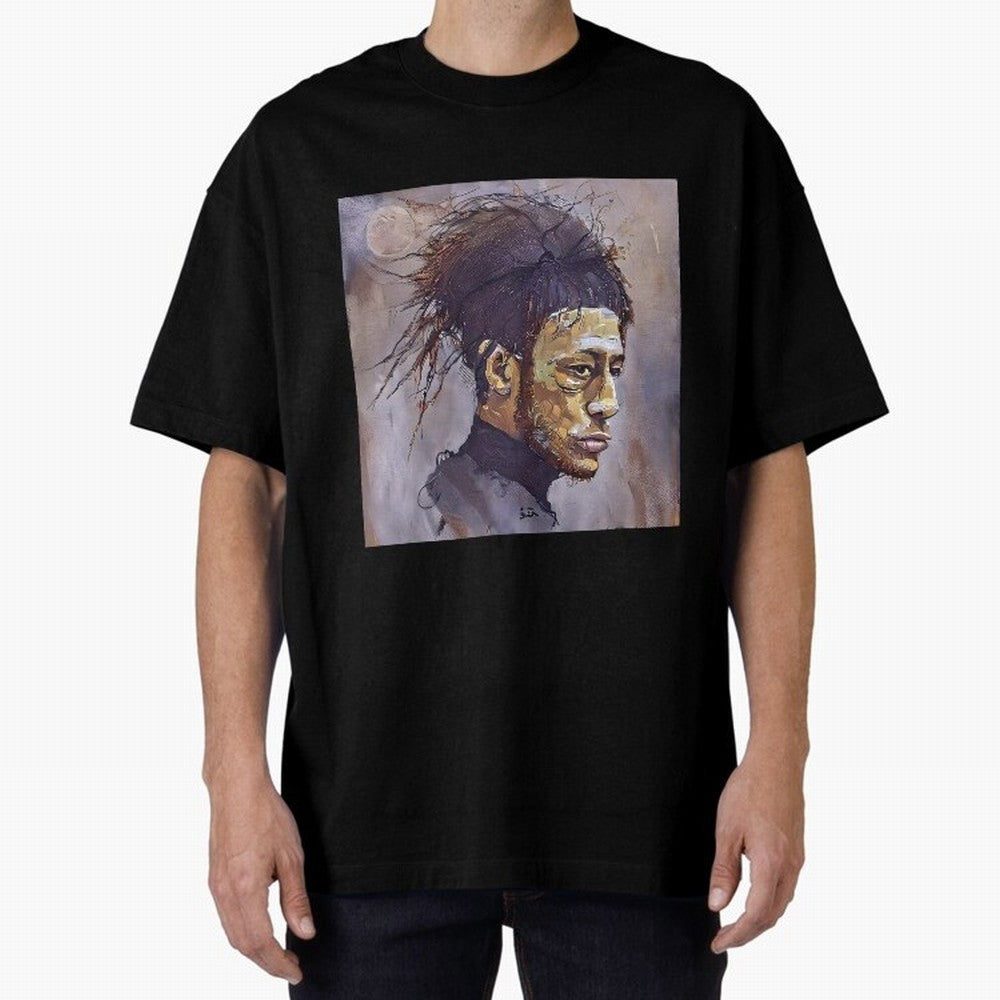 sketch of Neymar Oversized T-Shirt Fuel the Hype around FIFA World Cup 2026 Spirit, Connected to Brazil, CR7 and Messi, Championship Spirit, Famous Goals, Roaring Crowds and International Football Unity; Perfect for People Who Love Argentina,