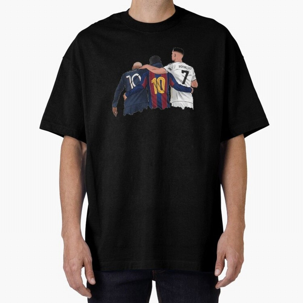 Football Messi, Ronaldo, neymar tshirt Classic T-Shirt Celebrate the Stars of FIFA World Cup 2026 Group Stage for Fans of Neymar and Germany, Bringing Goal Celebration Energy, Supporter Heritage, Football Icons and Worldwide Tournament Joy; Perfect
