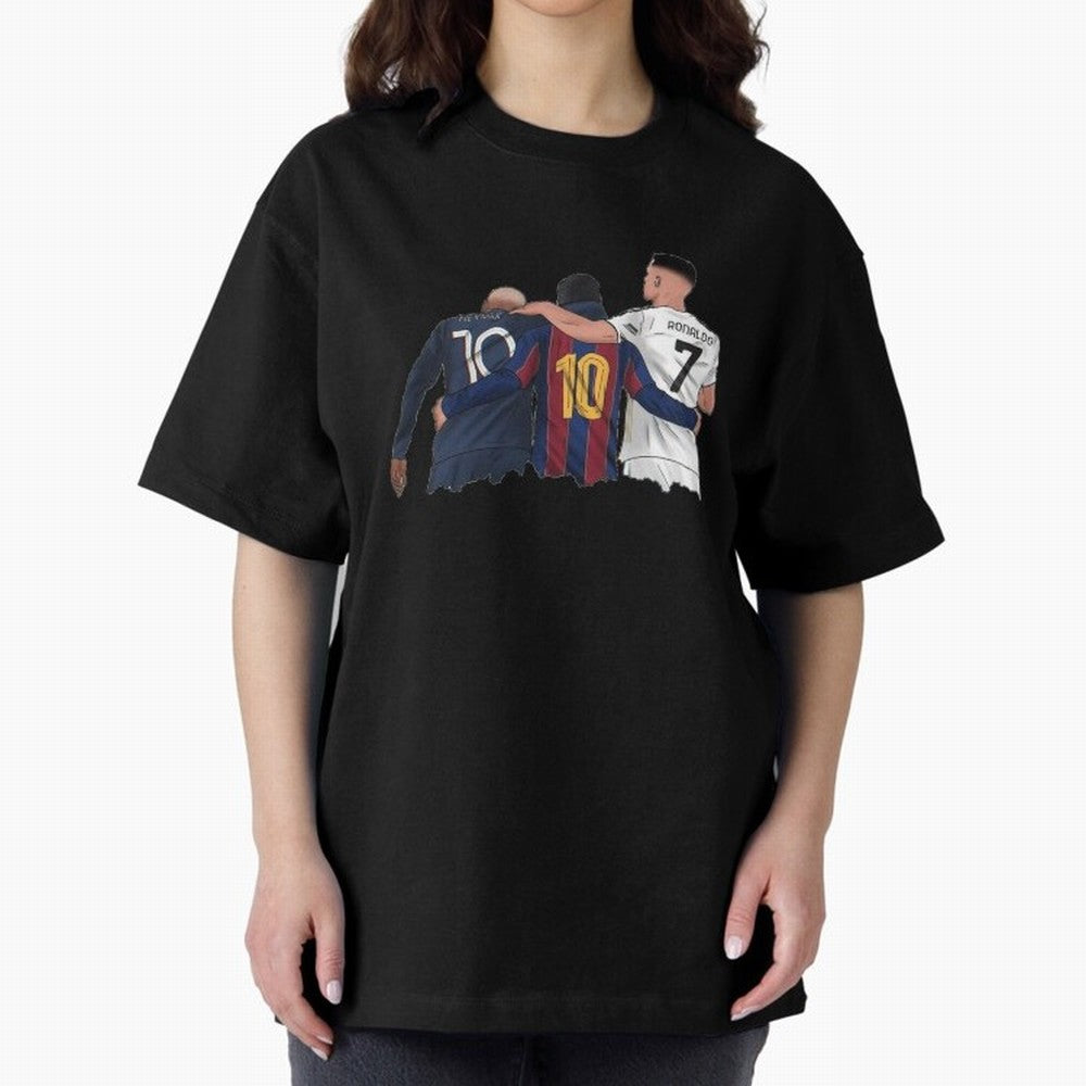 Football Messi, Ronaldo, neymar tshirt Classic T-Shirt Celebrate the Stars of FIFA World Cup 2026 Group Stage for Fans of Neymar and Germany, Bringing Goal Celebration Energy, Supporter Heritage, Football Icons and Worldwide Tournament Joy; Perfect