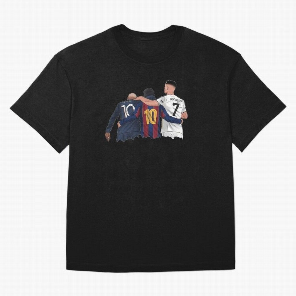 Football Messi, Ronaldo, neymar tshirt Classic T-Shirt Celebrate the Stars of FIFA World Cup 2026 Group Stage for Fans of Neymar and Germany, Bringing Goal Celebration Energy, Supporter Heritage, Football Icons and Worldwide Tournament Joy; Perfect