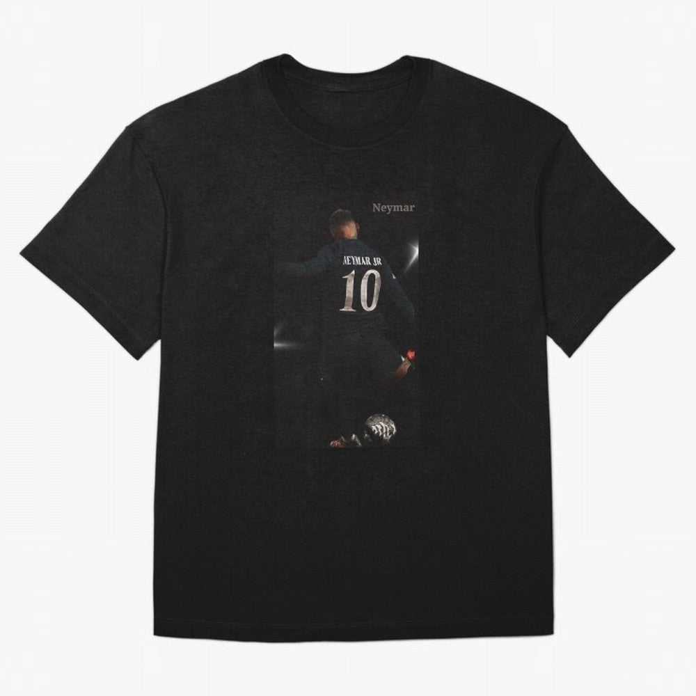 Neymar black version Oversized T-Shirt Make Your Look Match FIFA World Cup 2026 USA Canada Mexico Capturing Cristiano Ronaldo, Germany Energy, Sports Nostalgia, International Competition, Famous Players and Unforgettable Victories; Great for