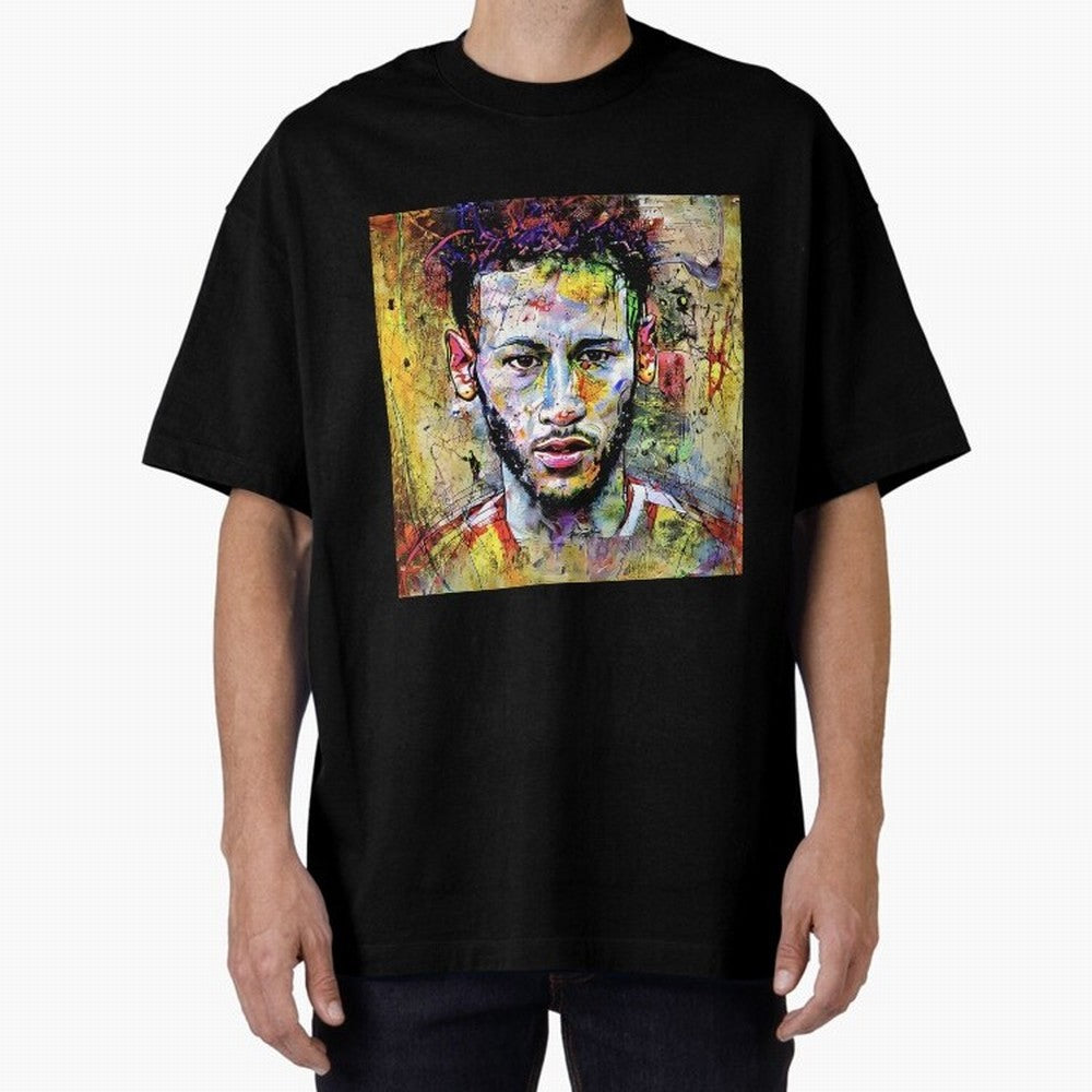 Impression on Neymar Classic T-Shirt Carry National Pride through FIFA World Cup 2026 Group Stage Spirit, Capturing Argentina, Mbappe and Neymar, Retro Football Energy, Iconic Rivalries, Trophy Chase Drama and Stadium Atmosphere; Built for