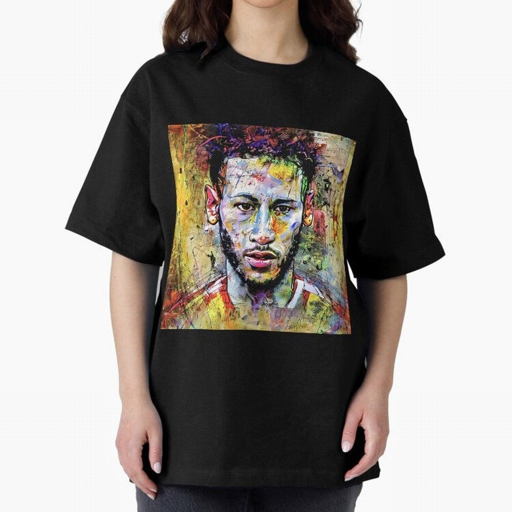 Impression on Neymar Classic T-Shirt Carry National Pride through FIFA World Cup 2026 Group Stage Spirit, Capturing Argentina, Mbappe and Neymar, Retro Football Energy, Iconic Rivalries, Trophy Chase Drama and Stadium Atmosphere; Built for