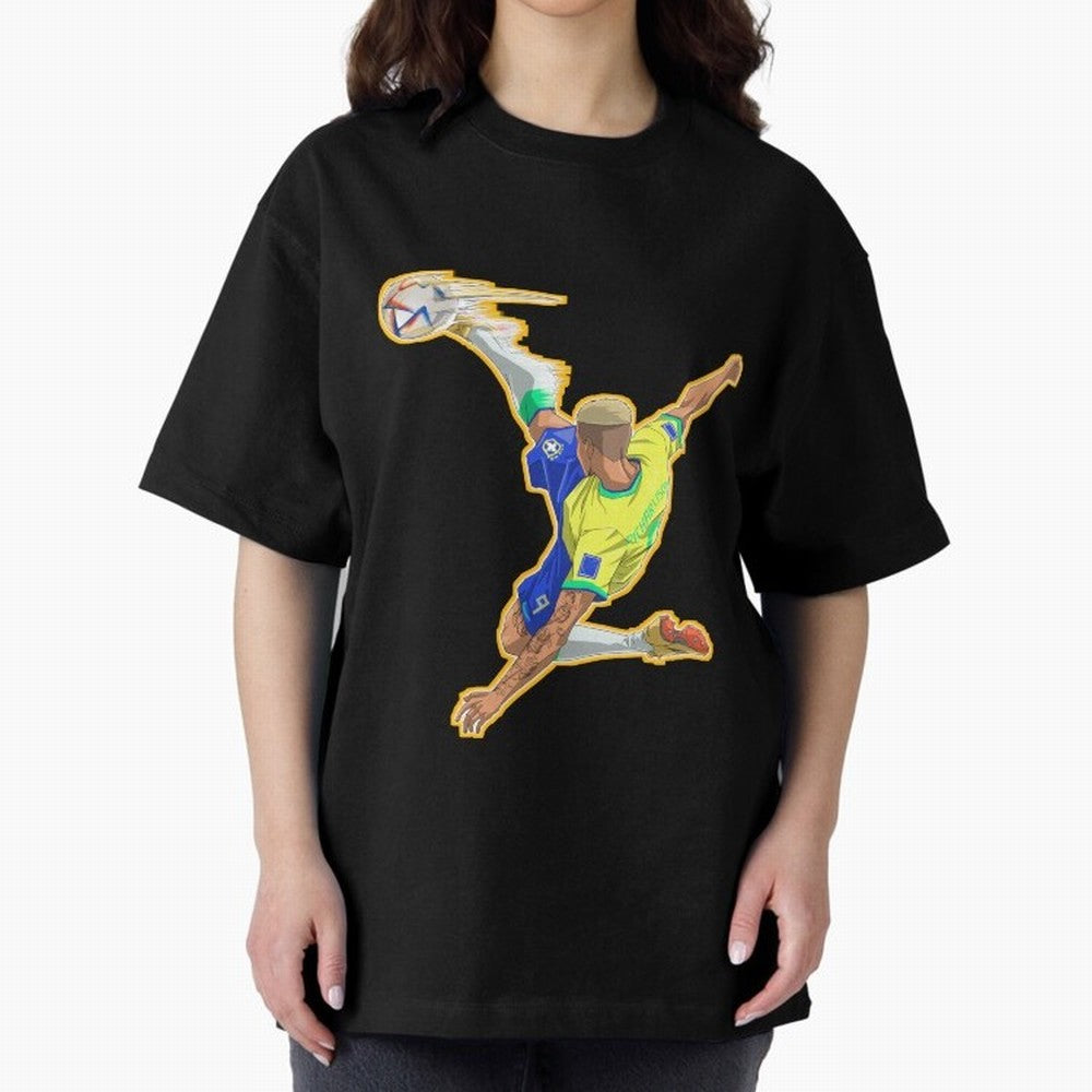 Richarlison Anime Goal Essential T-Shirt Make Every Match About the FIFA World Cup 2026 Group Stage Journey through Cristiano Ronaldo, Haaland and CR7 Highlights, Portugal, Spain and Germany Pride, Football History, Final Match Energy, Crowd Noise
