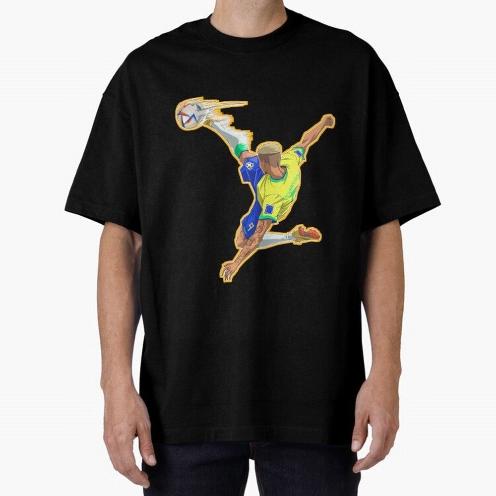 Richarlison Anime Goal Essential T-Shirt Make Every Match About the FIFA World Cup 2026 Group Stage Journey through Cristiano Ronaldo, Haaland and CR7 Highlights, Portugal, Spain and Germany Pride, Football History, Final Match Energy, Crowd Noise