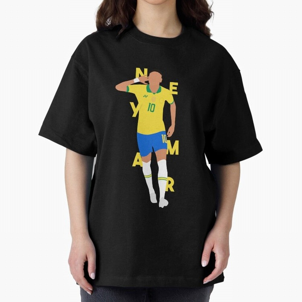 Neymar x Brazil Classic T-Shirt Showcase Global Football Passion for FIFA World Cup 2026, Built around Messi, Brazil, Global Supporter Spirit, Legendary Goals, National Colors and Tournament Celebration; Perfect for Supporters Who Want Bold