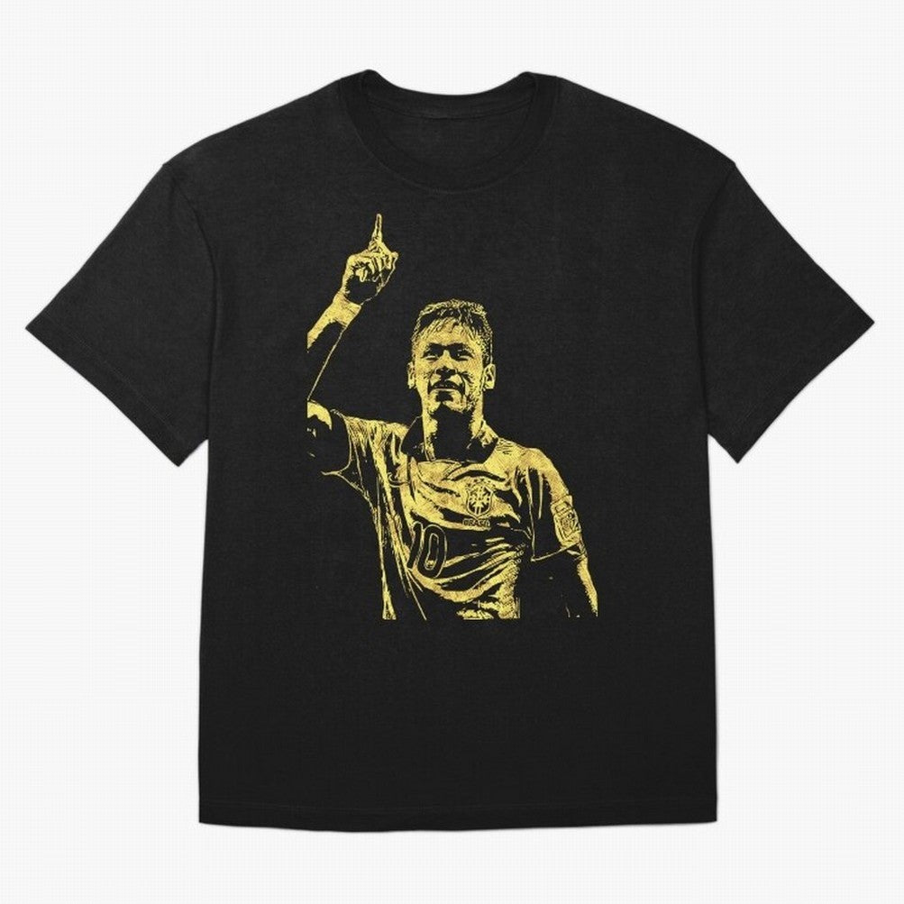Neymar Fan Art Oversized T-Shirt Enjoy the Biggest Football Party of Match Day Hype around FIFA World Cup 2026 USA Canada Mexico, Neymar, Haaland and Cristiano Ronaldo, England, France and Netherlands, Classic Soccer Heritage, Championship