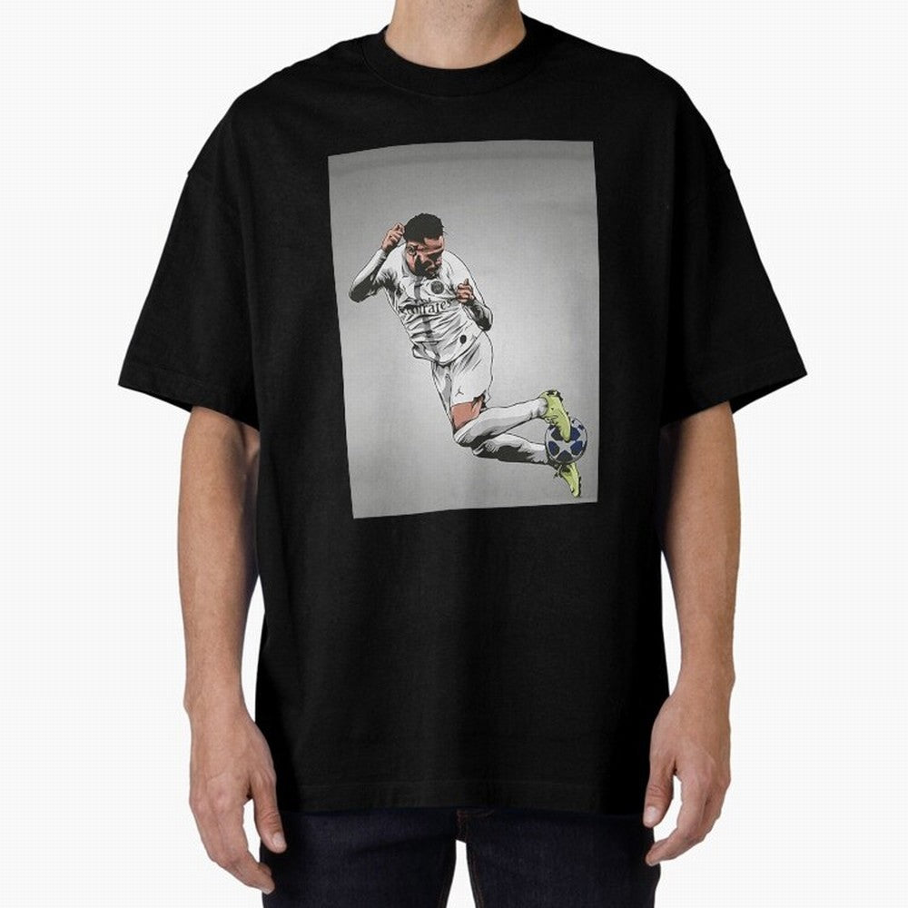 Illustration Neymar Wallpaper Classic T-Shirt Bring Retro Soccer Energy to FIFA World Cup 2026 Group Stage for Fans of Haaland and Mbappe and Argentina, Bringing Worldwide Fan Energy, Dramatic Goals, Stadium Lights and Championship Celebrations;