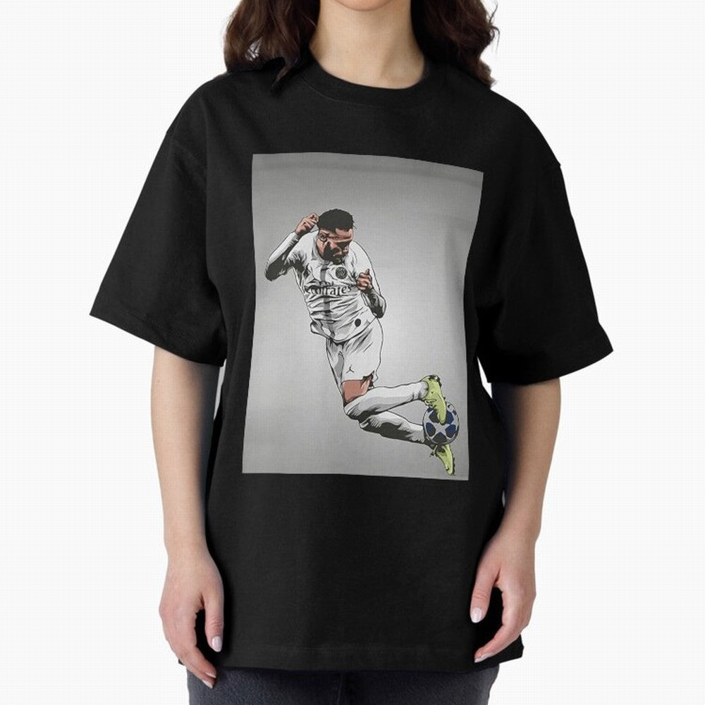 Illustration Neymar Wallpaper Classic T-Shirt Bring Retro Soccer Energy to FIFA World Cup 2026 Group Stage for Fans of Haaland and Mbappe and Argentina, Bringing Worldwide Fan Energy, Dramatic Goals, Stadium Lights and Championship Celebrations;