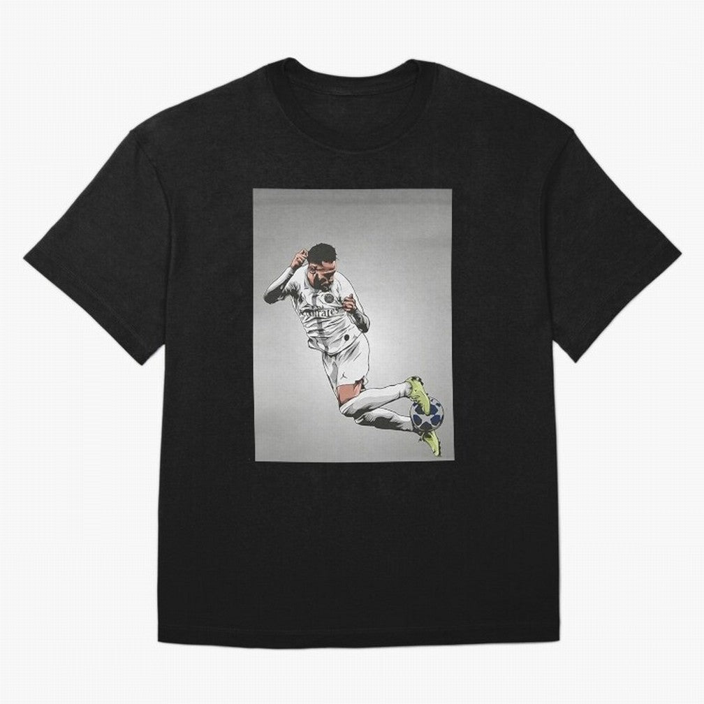 Illustration Neymar Wallpaper Classic T-Shirt Bring Retro Soccer Energy to FIFA World Cup 2026 Group Stage for Fans of Haaland and Mbappe and Argentina, Bringing Worldwide Fan Energy, Dramatic Goals, Stadium Lights and Championship Celebrations;