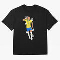 Neymar x Brazil Oversized T-Shirt Step into FIFA World Cup 2026 Group Stage Filled with Mbappe and Neymar, Spain Energy, Classic Soccer Heritage, Championship Pressure, Fan Loyalty and International Pride; Great for Supporters Who Love Legendary