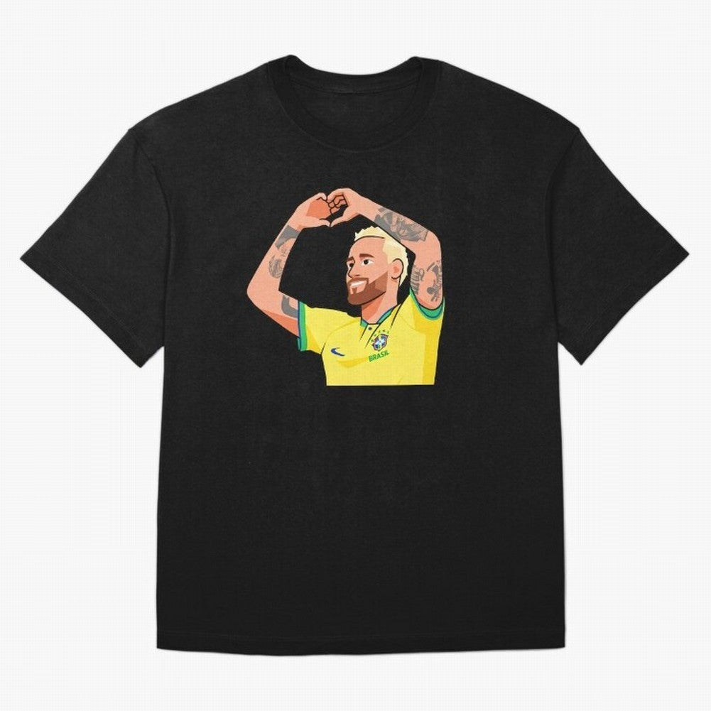 World Cup Neymar Oversized T-Shirt Relive the Noise and Pride of FIFA World Cup 2026 Group Stage Centered on Messi, CR7 and Mbappe, Germany Energy, Football Festival Excitement, Trophy Ambitions, Country Rivalries and Star Player Buzz; Created for