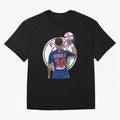 Art Neymar Illustration Classic T-Shirt Bring World Football Passion into FIFA World Cup 2026 for Fans of Haaland and Argentina, France and Brazil, Bringing Sports Nostalgia, International Competition, Famous Players and Unforgettable Victories;