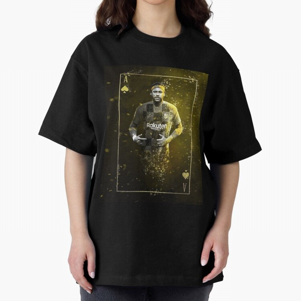 Art Neymar Wallpaper Classic T-Shirt Bring World Football Passion into FIFA World Cup 2026 USA Canada Mexico Spirit, Inspired by France, Messi, Championship Spirit, Famous Goals, Roaring Crowds and International Football Unity; Ideal for Passionate
