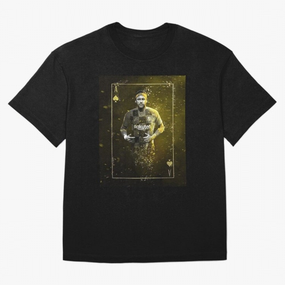 Art Neymar Wallpaper Classic T-Shirt Bring World Football Passion into FIFA World Cup 2026 USA Canada Mexico Spirit, Inspired by France, Messi, Championship Spirit, Famous Goals, Roaring Crowds and International Football Unity; Ideal for Passionate