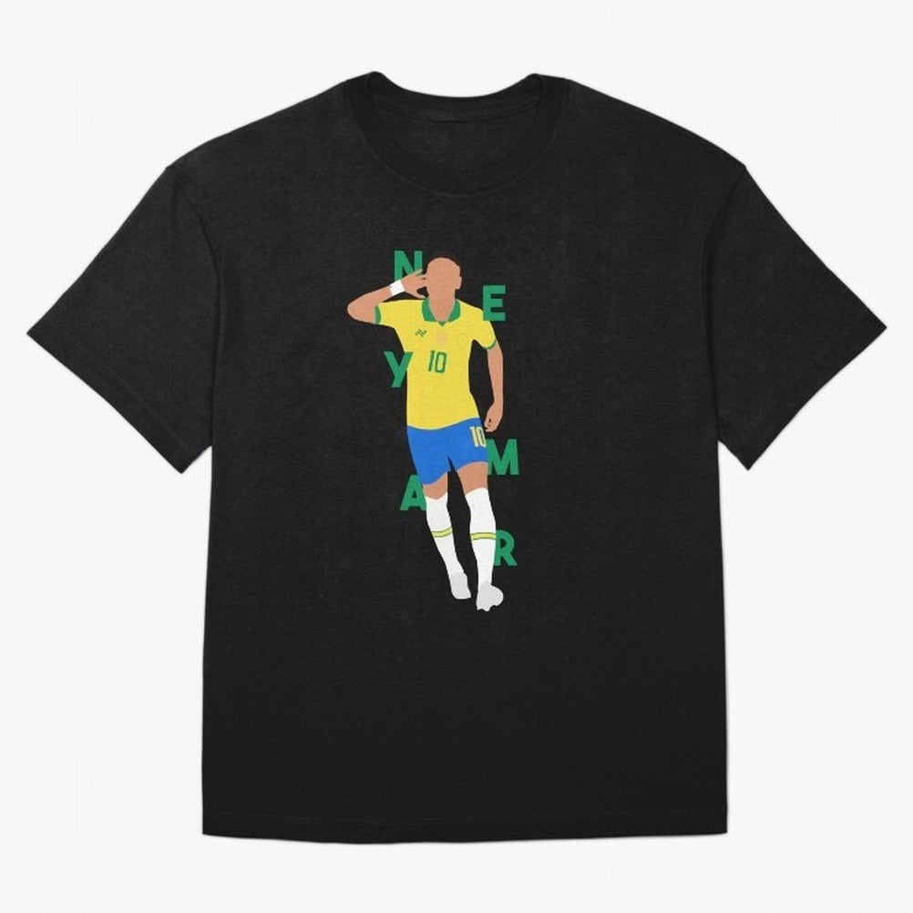 Neymar x Brazil Classic T-Shirt Build Global Football Passion for FIFA World Cup 2026 USA Canada Mexico, Inspired by Cristiano Ronaldo, Haaland and CR7, Brazil, Portugal and Argentina, Tournament Hype, Historic Matchups, Family Viewing Parties and