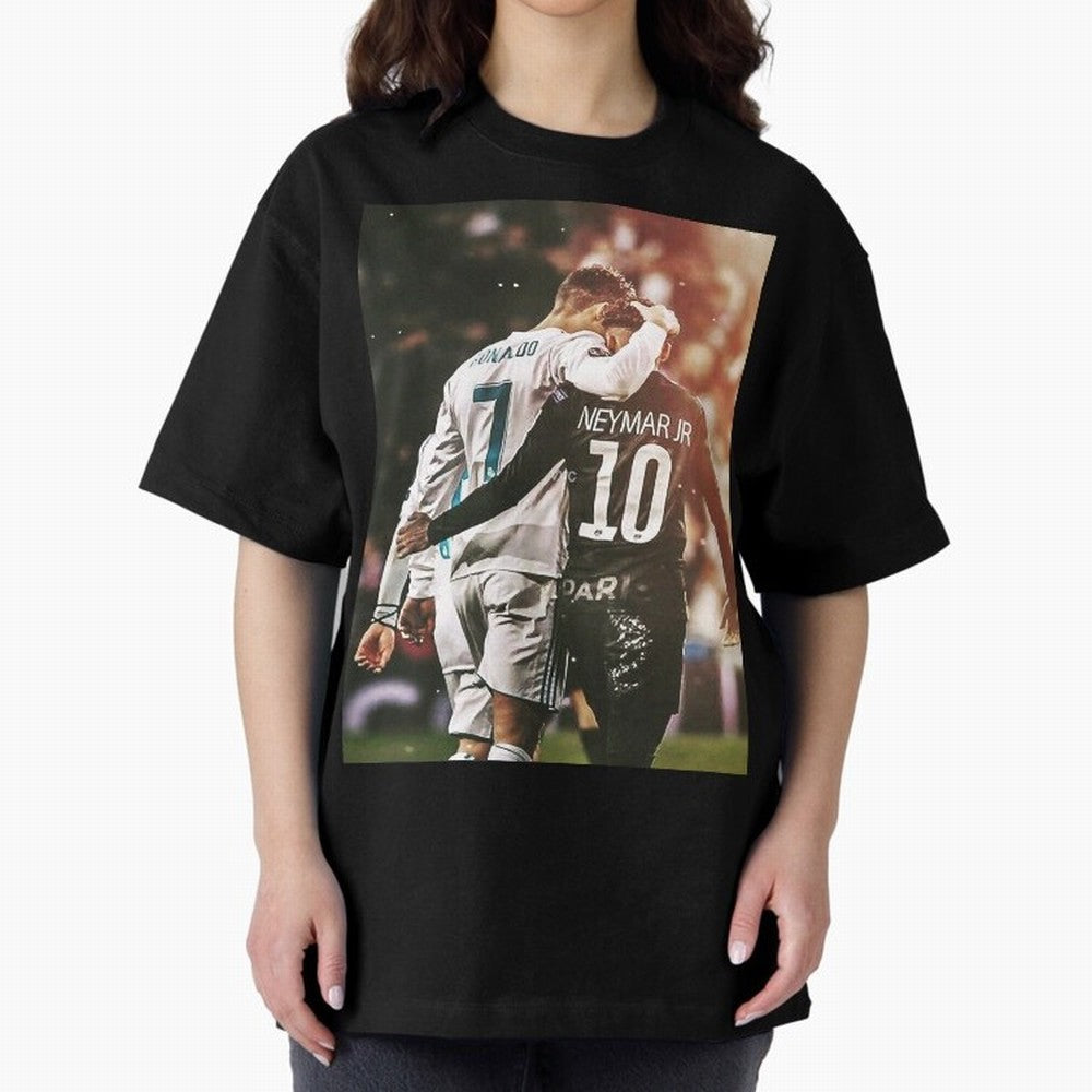 CR7 N Neymar Essential T-Shirt Enjoy the FIFA World Cup 2026 USA Canada Mexico Journey through Haaland Highlights, Brazil Pride, Soccer Culture, Superstar Moments, National Team Dreams and Competitive Fire; Created for Match Day Parties, Soccer