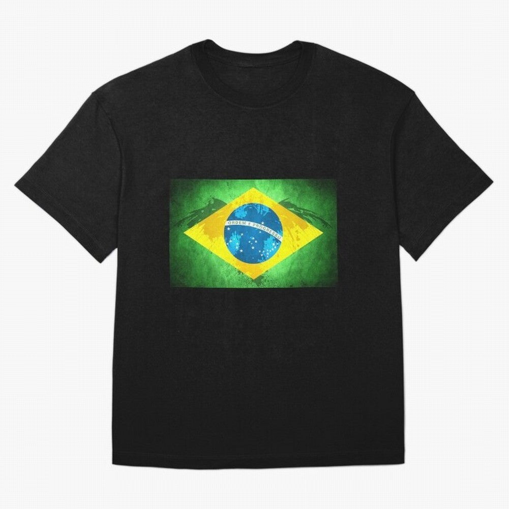 Brazil Oversized T-Shirt Bring a Champion Mindset to the FIFA World Cup 2026 Journey through Neymar Highlights, Brazil, Portugal and Argentina Pride, Stadium Memories, Football Loyalty, International Chants and Championship Tradition; Built for