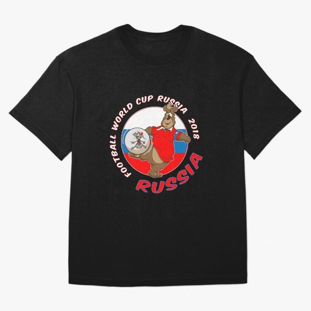 Russia football World Cup Russia 2018 T shirt and merchandise Oversized T-Shirt Represent Fans Who Live for Global Football Passion for FIFA World Cup 2026 Group Stage, Filled with Cristiano Ronaldo, Haaland and CR7, Germany, Match Day Excitement,