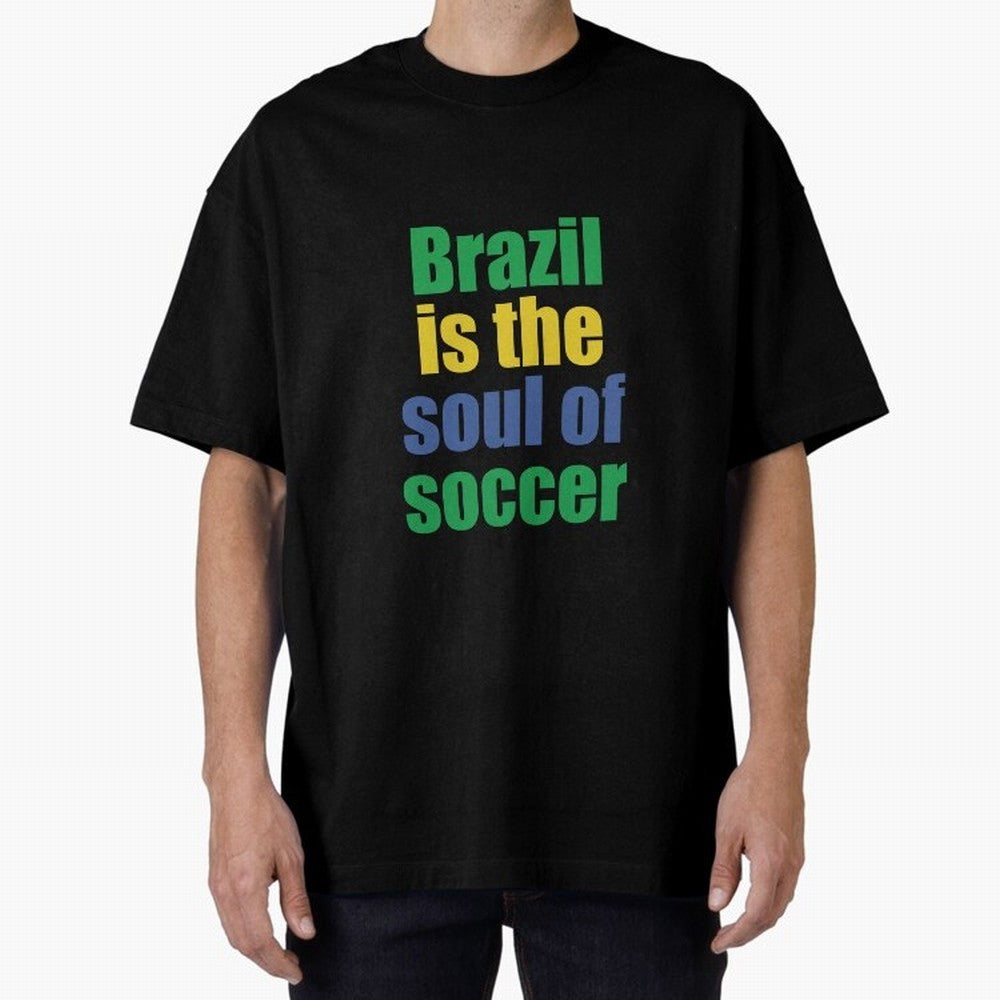brasil Classic T-Shirt Support Iconic Players in FIFA World Cup 2026 USA Canada Mexico Capturing CR7 and Messi, Argentina and Brazil Energy, Champion Mindset, Group Stage Buzz, Knockout Tension and Passionate Fan Culture; Ideal for Fans Who Follow