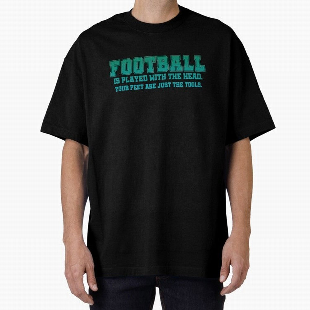 Football is played with the head. Classic T-Shirt Spotlight FIFA World Cup 2026 for Fans of Neymar and Portugal, Spain and Germany, Bringing Retro Football Energy, Iconic Rivalries, Trophy Chase Drama and Stadium Atmosphere; Perfect for Fans,
