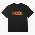 Barcelona city 2 Oversized T-Shirt Honor Football Greatness during FIFA World Cup 2026 Spirit, Connected to Brazil, Mbappe, Football History, Final Match Energy, Crowd Noise and Once in a Lifetime Moments; Made for Die Hard Supporters, Soccer