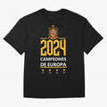 Campeonato Europa 2024 Oversized T-Shirt Step into Global Football Passion for FIFA World Cup 2026 Group Stage, Built around Mbappe and Neymar, Argentina and Brazil, Goal Celebration Energy, Supporter Heritage, Football Icons and Worldwide